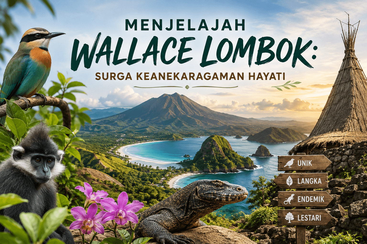 Menjelajah Wallace Lombok: Surga Keanekaragaman Hayati