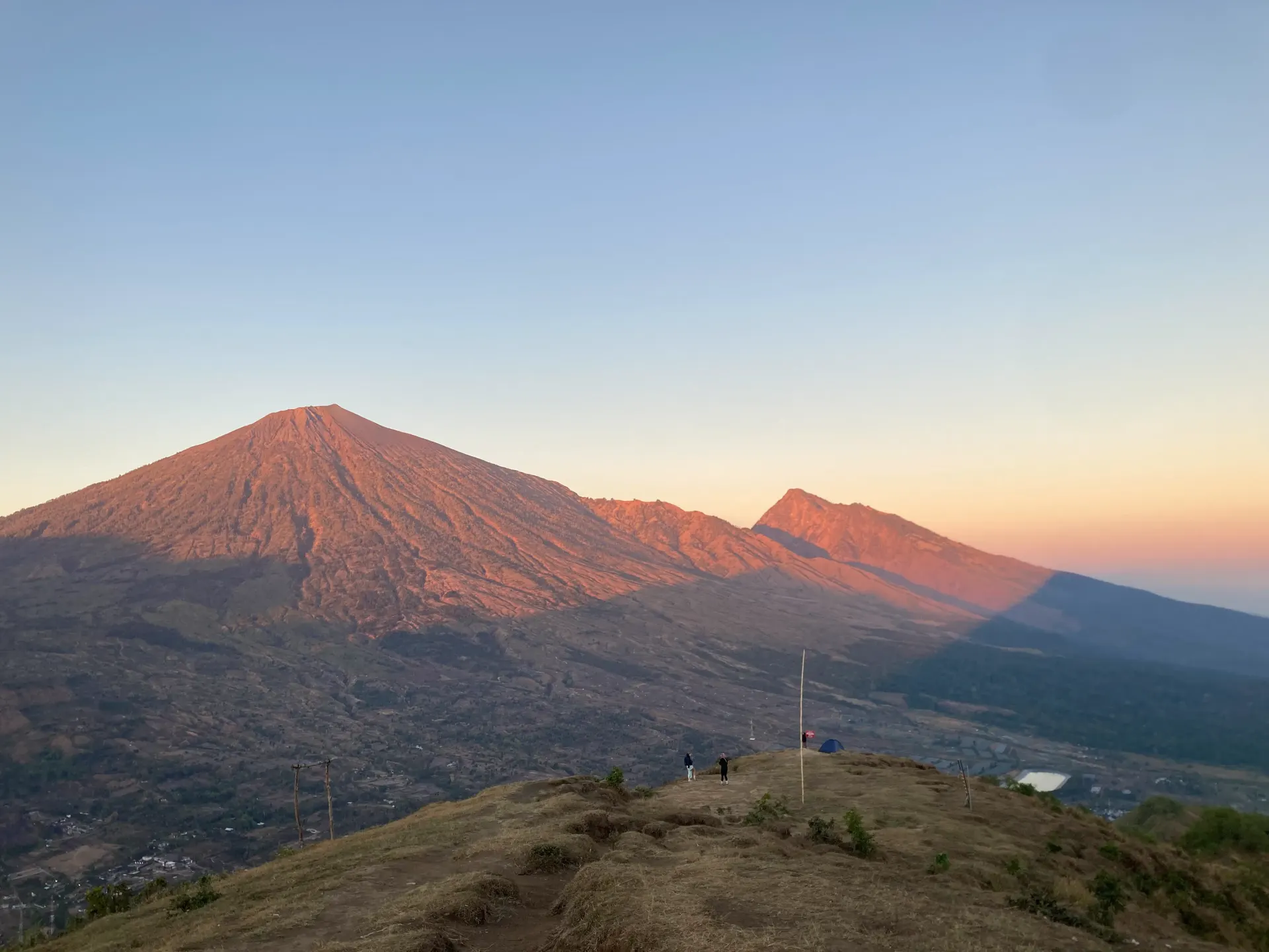 view gunung rinjani