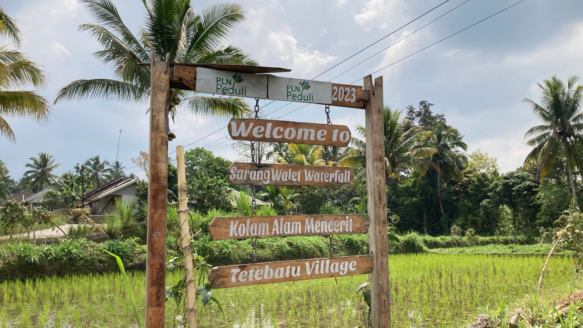 Tete Batu Sign